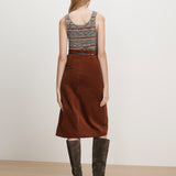 Veronica Beard - Alexie Corduroy Midi Skirt