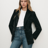 Veronica Beard - Healy Suede Dickey Jacket