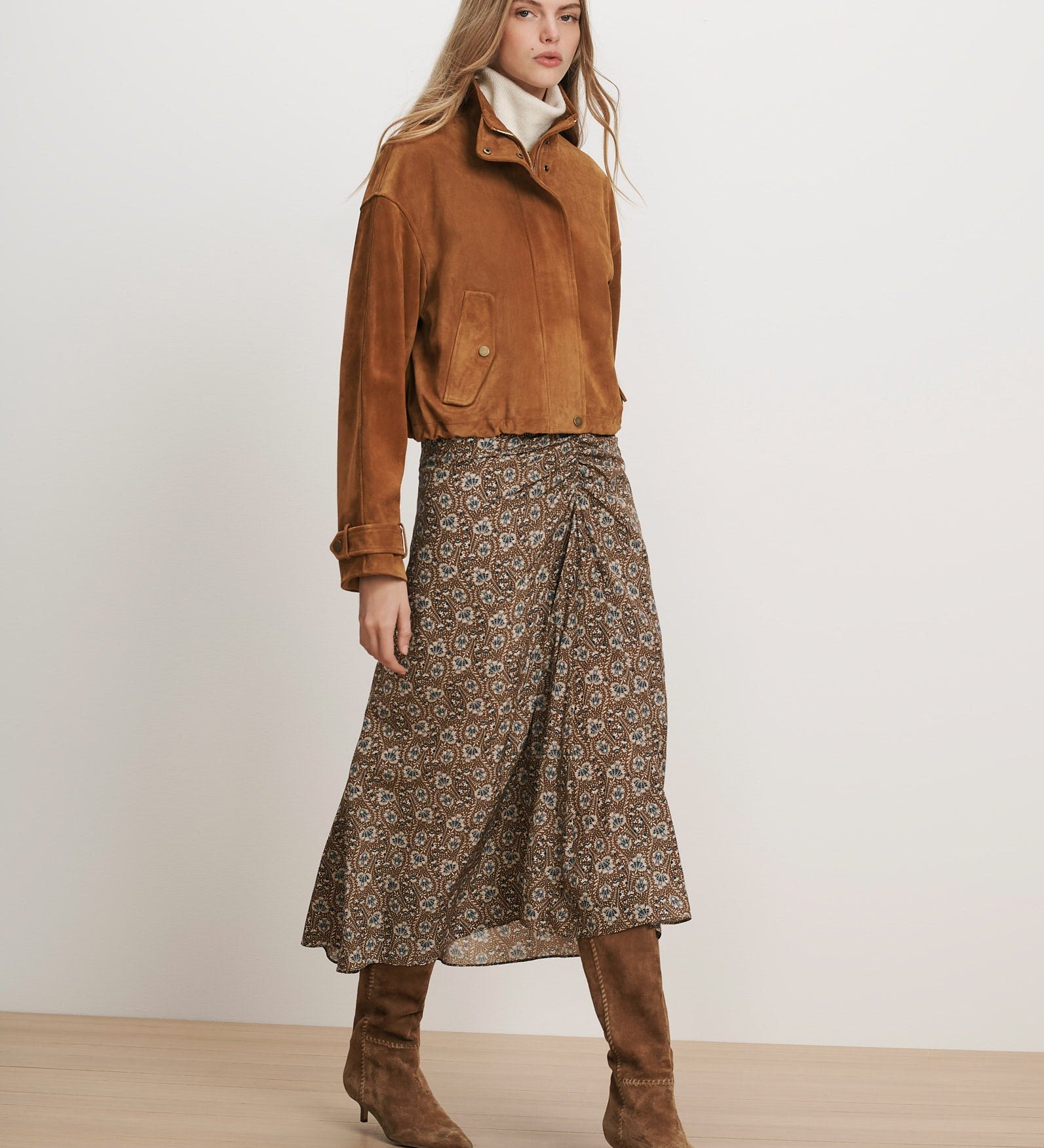 Veronica Beard - Bateman Suede Jacket