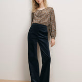 Veronica Beard - Holt Corduroy Wide - Leg Pant