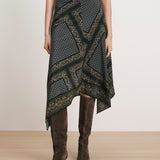 Veronica Beard - Hartley Asymmetric Midi Skirt