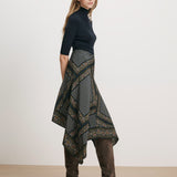 Veronica Beard - Hartley Asymmetric Midi Skirt
