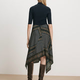 Veronica Beard - Hartley Asymmetric Midi Skirt