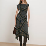 Veronica Beard - Hartley Asymmetric Midi Skirt