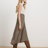 Veronica Beard - Limani Floral Midi Skirt