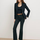 Veronica Beard - Miller Denim Single - Breasted Dickey Jacket