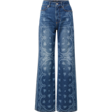 Veronica Beard - Taylor Bandana Wide - Leg Jean