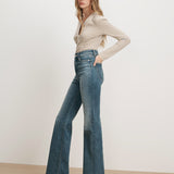 Veronica Beard - Crosbie Slim Wide - Leg Jean