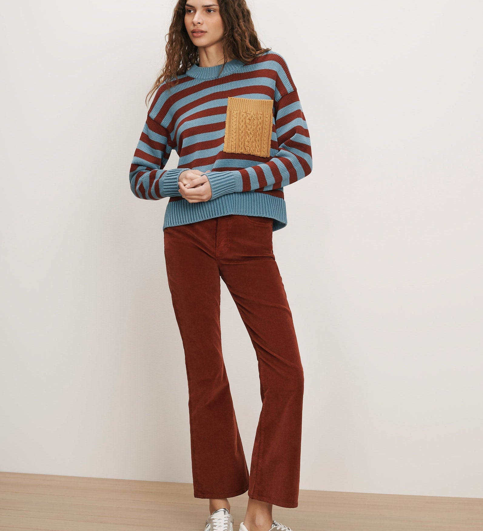 Veronica Beard - Emile Striped Pullover