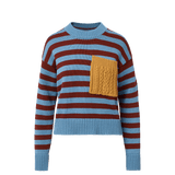 Veronica Beard - Emile Striped Pullover