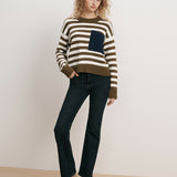 Veronica Beard - Emile Striped Pullover