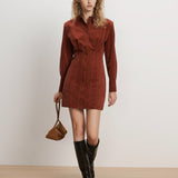 Veronica Beard - Evren Corduroy Mini Dress