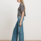 Veronica Beard - Taylor Mid - Rise Wide - Leg Jean