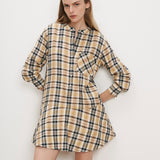 Veronica Beard - Corin Plaid Mini Dress