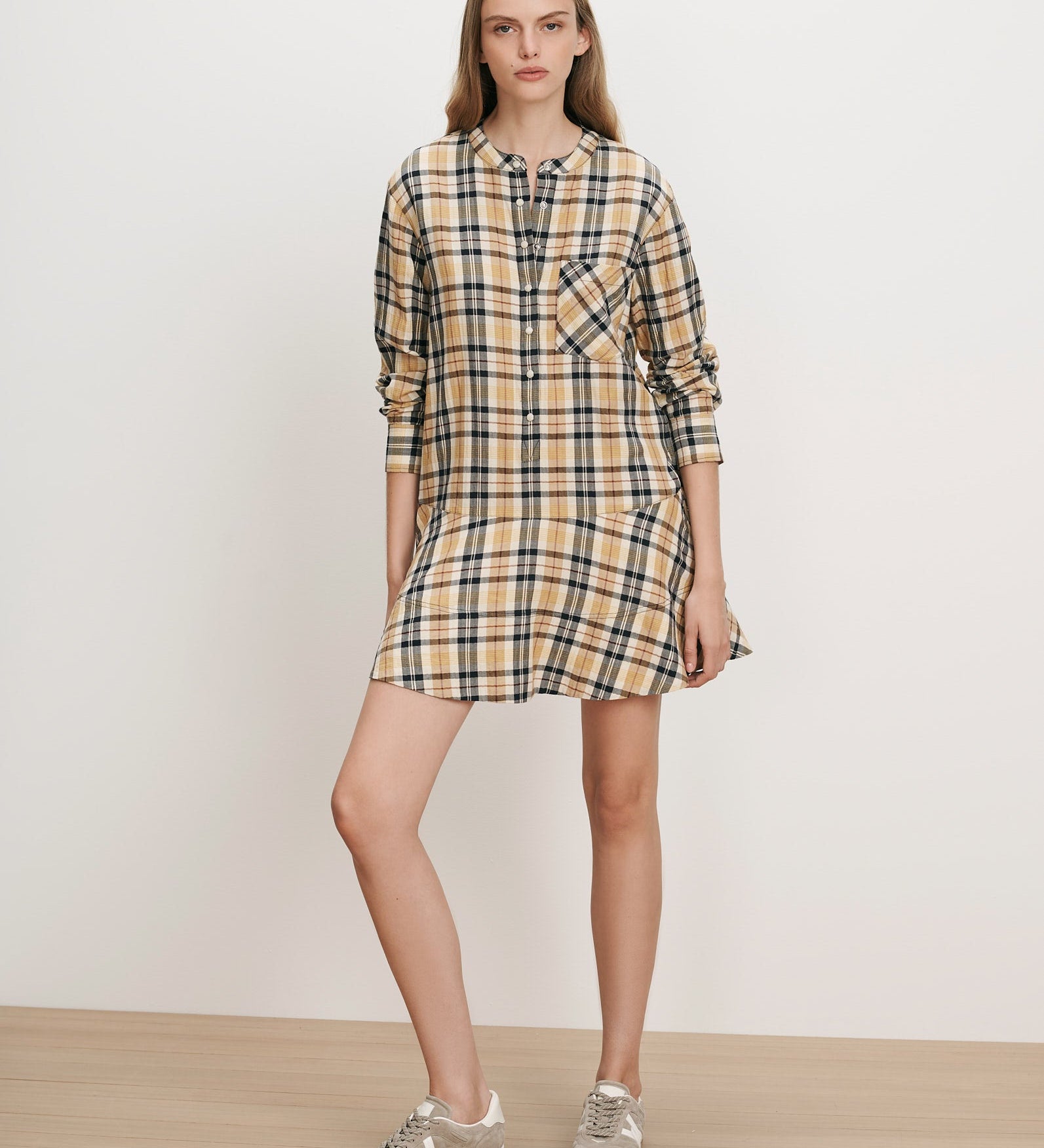 Veronica Beard - Corin Plaid Mini Dress