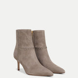 Veronica Beard - Lisa Whipstitch Mid - Heel Ankle Boot