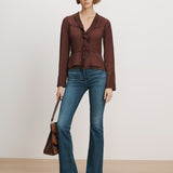 Veronica Beard - Loralynn Ruffled Blouse