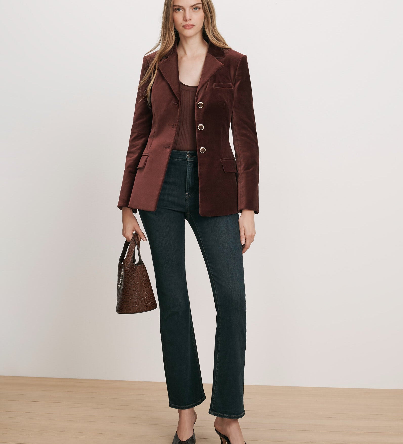 Veronica Beard - Raelynn Velvet Jacket