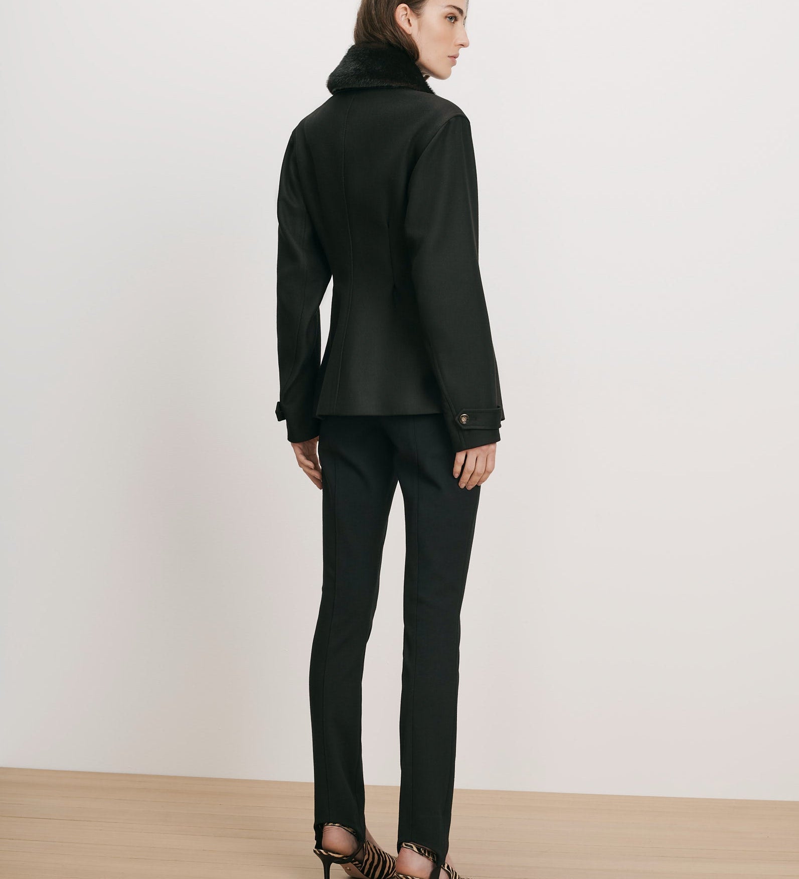 Veronica Beard - Severine Removable - Collar Tailored Dickey Jacket