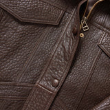 Veronica Beard - Silversmith Leather Dickey Jacket