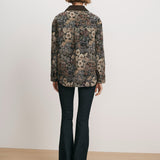 Veronica Beard - Blake Removable - Collar Brocade Coat