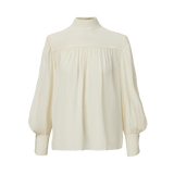 Veronica Beard - Brooks Mock - Neck Blouse