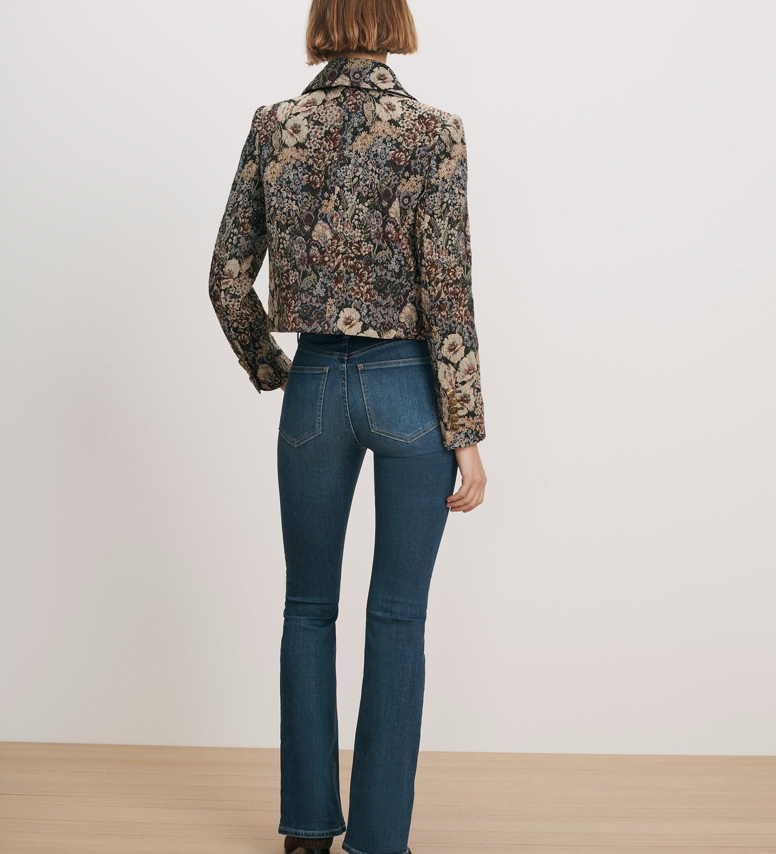 Veronica Beard - Wilde Removable - Collar Brocade Jacket