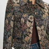 Veronica Beard - Wilde Removable - Collar Brocade Jacket