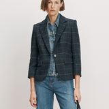 Veronica Beard - Schoolboy Plaid Dickey Jacket