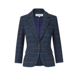 Veronica Beard - Schoolboy Plaid Dickey Jacket