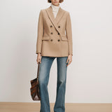 Veronica Beard - Ellette Camel Hair Dickey Jacket