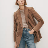 Veronica Beard - Oria Suede Dickey Jacket