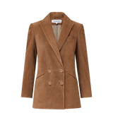Veronica Beard - Oria Suede Dickey Jacket