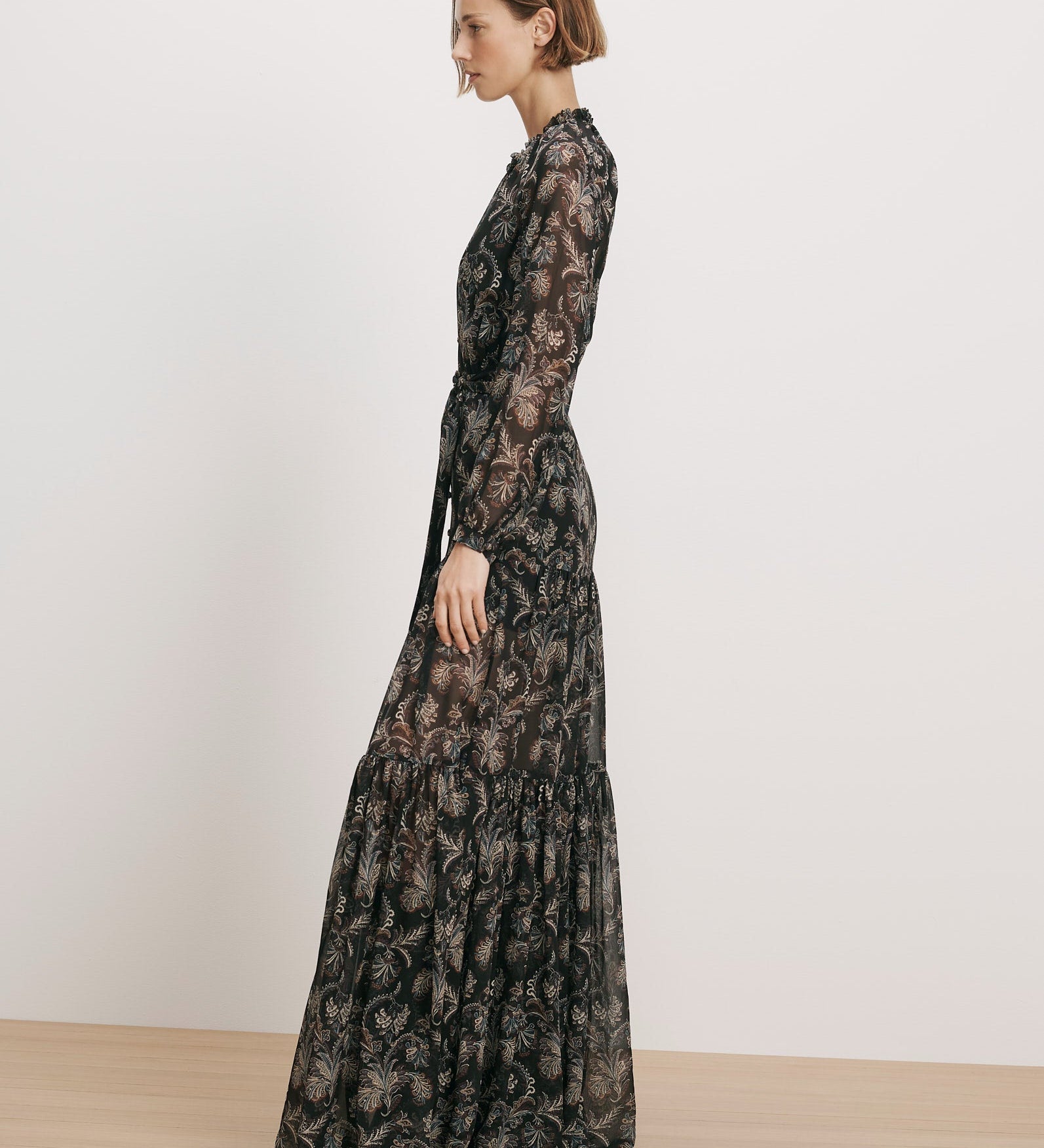 Veronica Beard - Isra Silk Maxi Dress