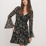 Veronica Beard - Adrienne Silk Mini Dress