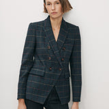 Veronica Beard - Miller Plaid Dickey Jacket