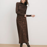 Veronica Beard - Clover Floral Midi Skirt