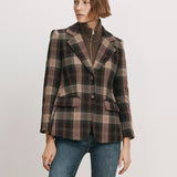 Veronica Beard - Cloverfield Plaid Dickey Jacket