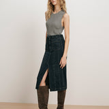 Veronica Beard - Pavana Denim Midi Skirt