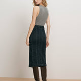 Veronica Beard - Pavana Denim Midi Skirt
