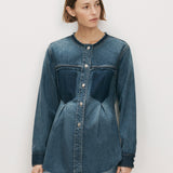 Veronica Beard - Weslia Denim Shacket