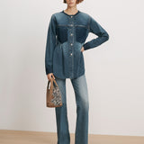 Veronica Beard - Weslia Denim Shacket