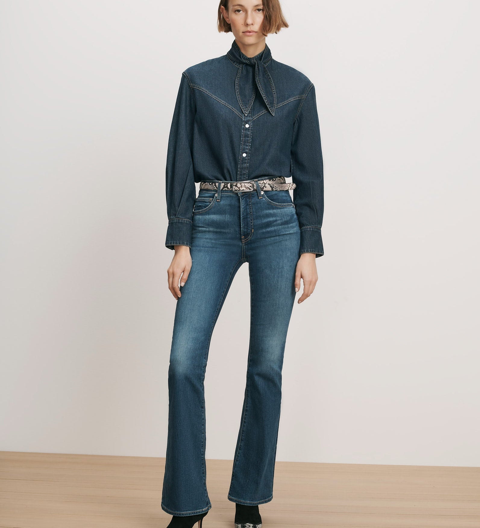 Veronica Beard - Genetta Chambray Button - Down Shirt