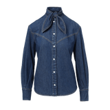 Veronica Beard - Genetta Chambray Button - Down Shirt
