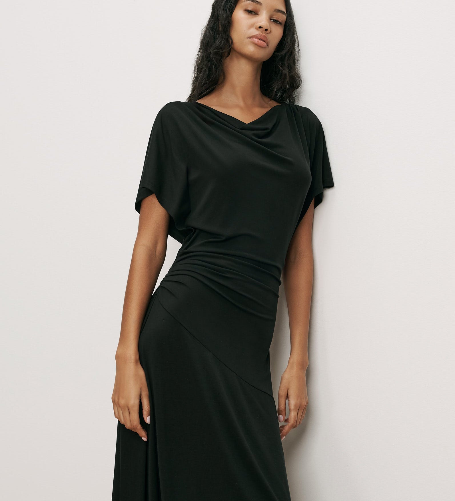 Veronica Beard - Lila Ruched Midi Dress