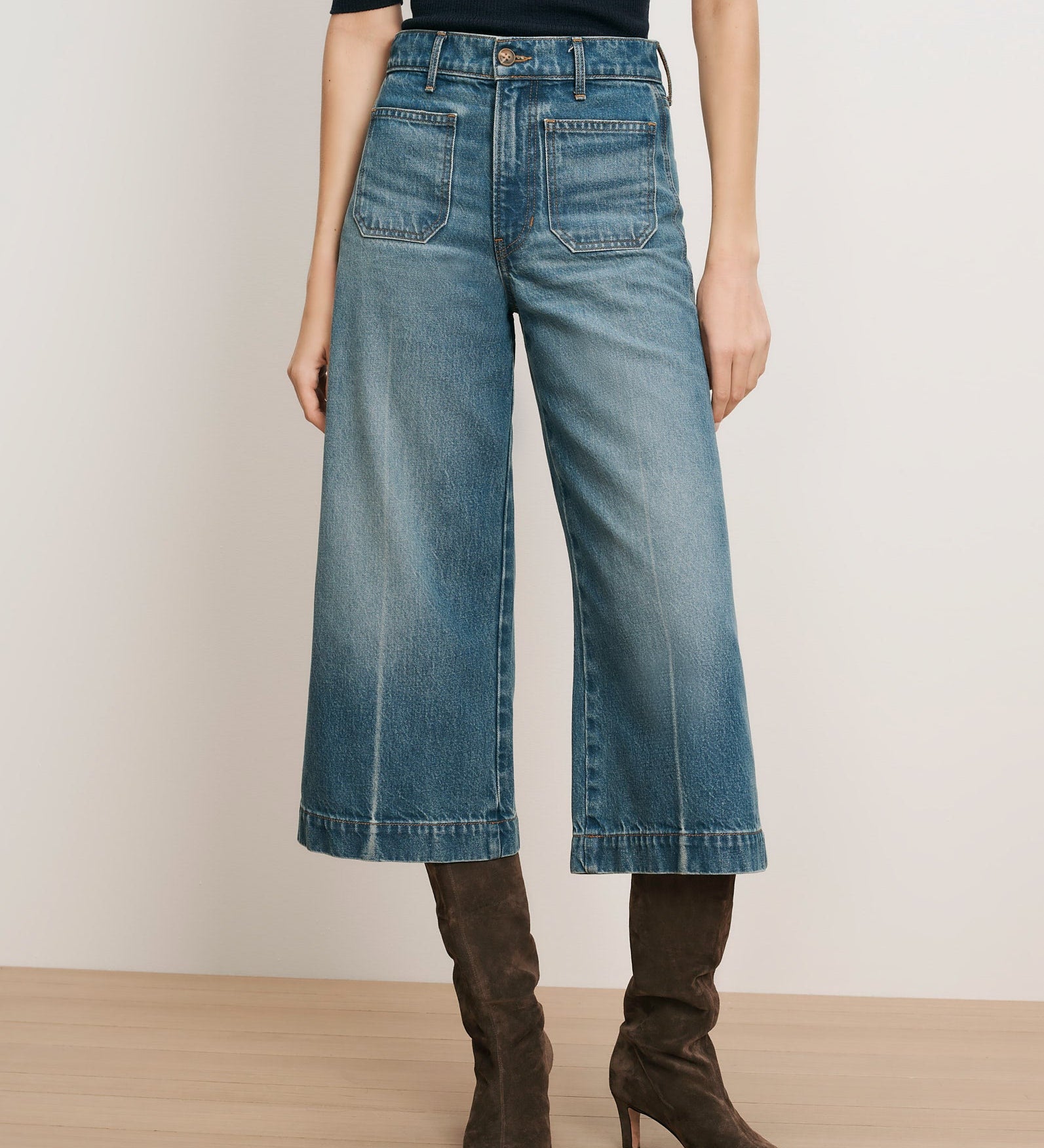 Veronica Beard - Marlowe Patch - Pocket Culotte