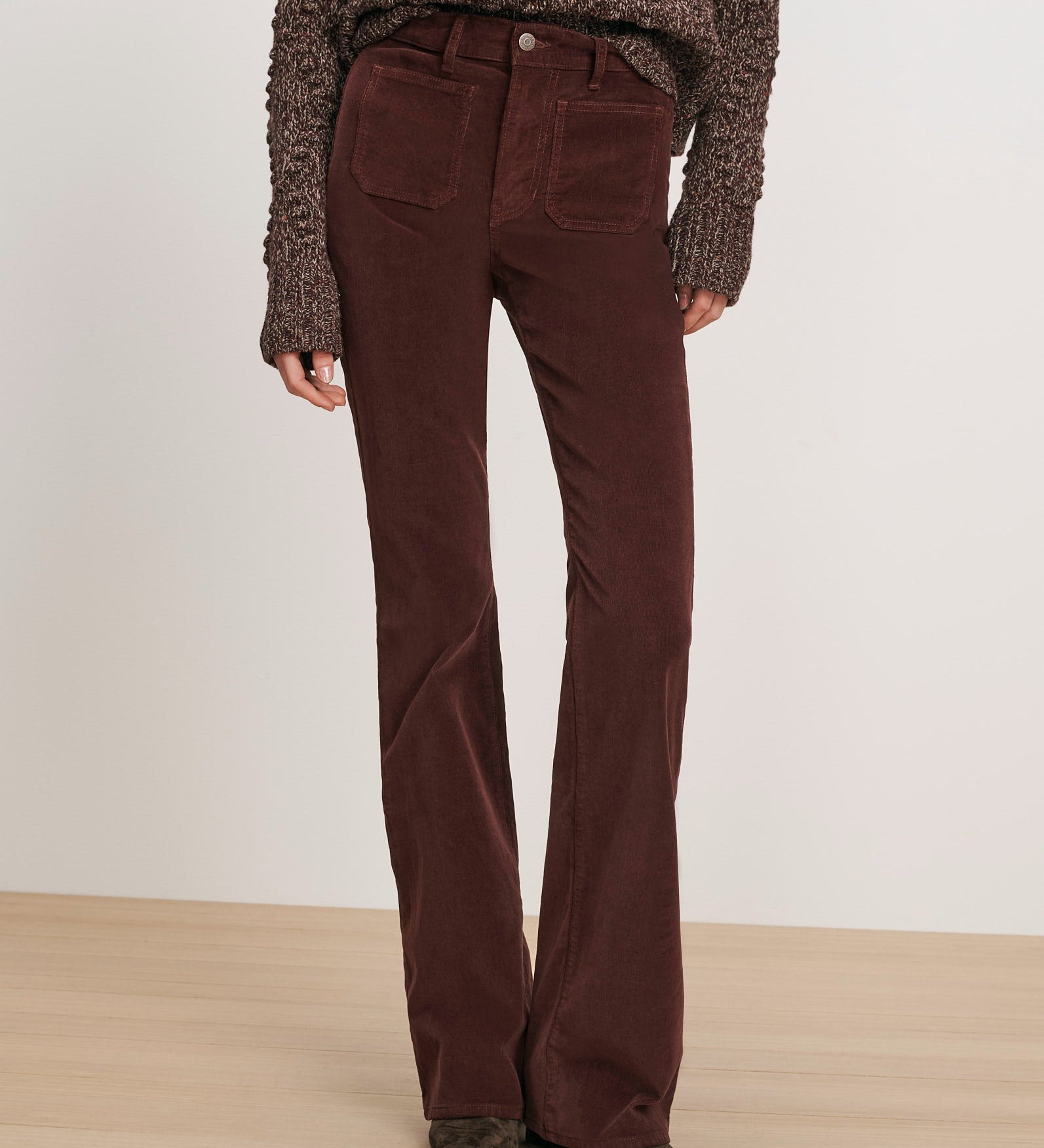 Veronica Beard - Beverly Corduroy Skinny - Flare Pant