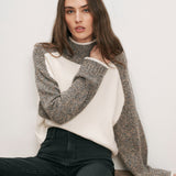 Veronica Beard - Malachi Mock - Neck Sweater