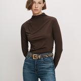Veronica Beard - Mylie Mock - Neck Top