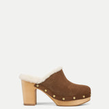 Veronica Beard - Larken Shearling Platform Clog